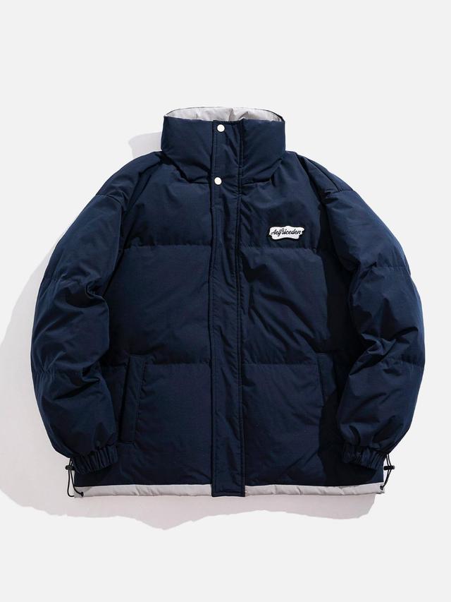 Aelfric Eden Badge Solid Puffer Down Coat Product Image