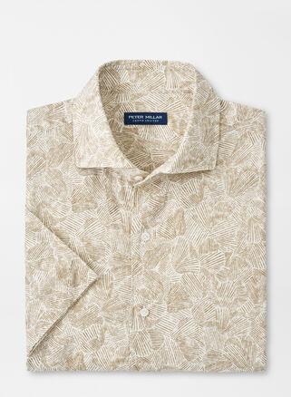 Mens Crown Crafted Sacha Linen Sport Shirt Product Image