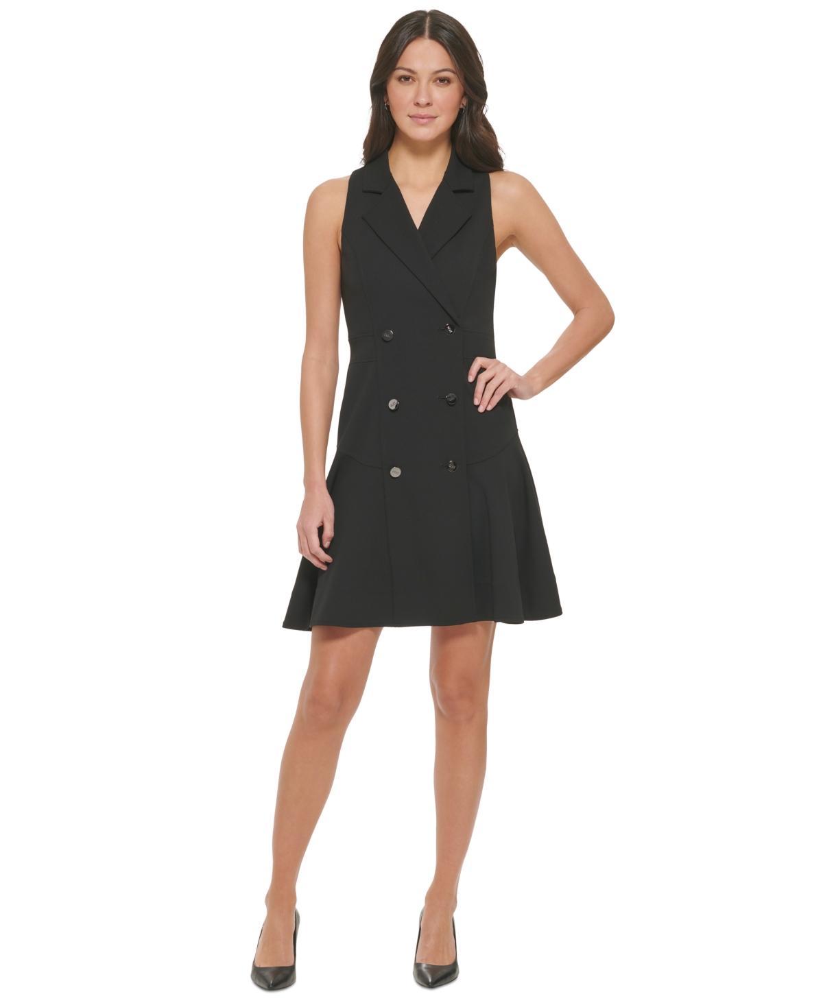 Women's Double-Breasted Blazer Dress Product Image