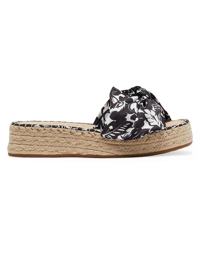 Womens Lucie Tropical Foliage Espadrille Sandals Product Image