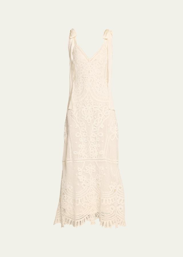 Lora Bagatelle Lace Sleeveless Maxi Dress Product Image