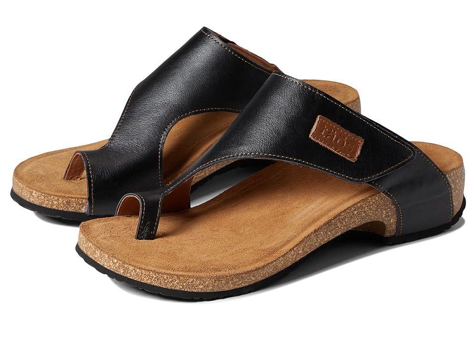 Taos Footwear Leather Toe Loop Thong Sandals Product Image