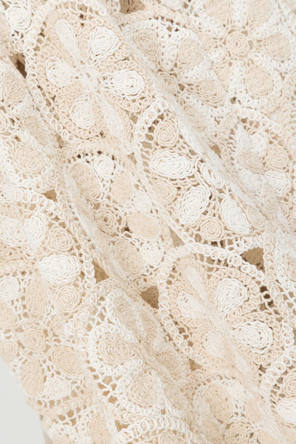 Kalila Crochet Top - Ivory Product Image