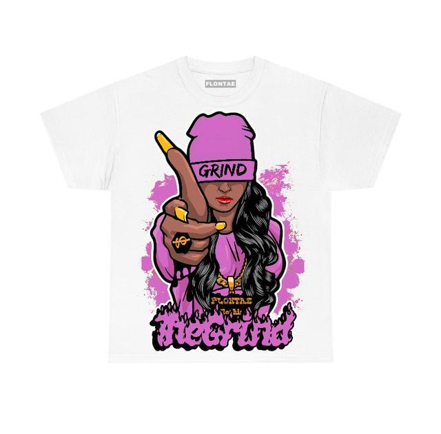 Hyper Violet 4s Flontae T-Shirt Grind Graphic Product Image