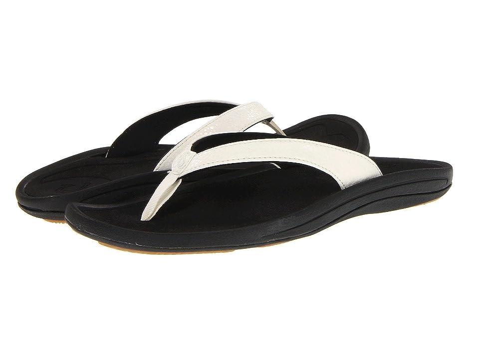 OluKai Kulapa Kai Black) Women's Sandals Product Image