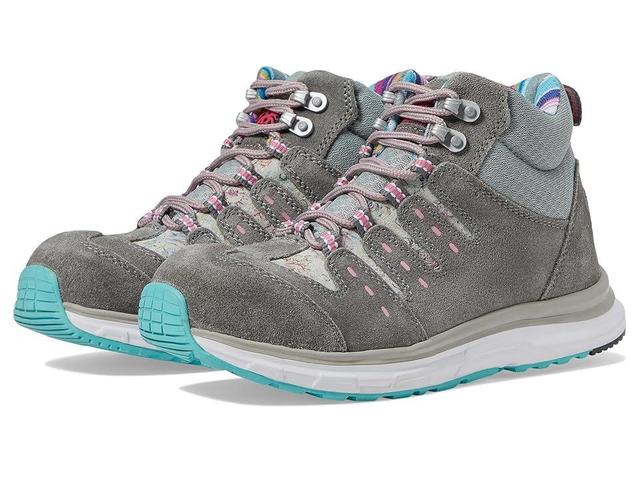 Moxie Trades Trisha (Gray/Turquoise) Women's Shoes Product Image