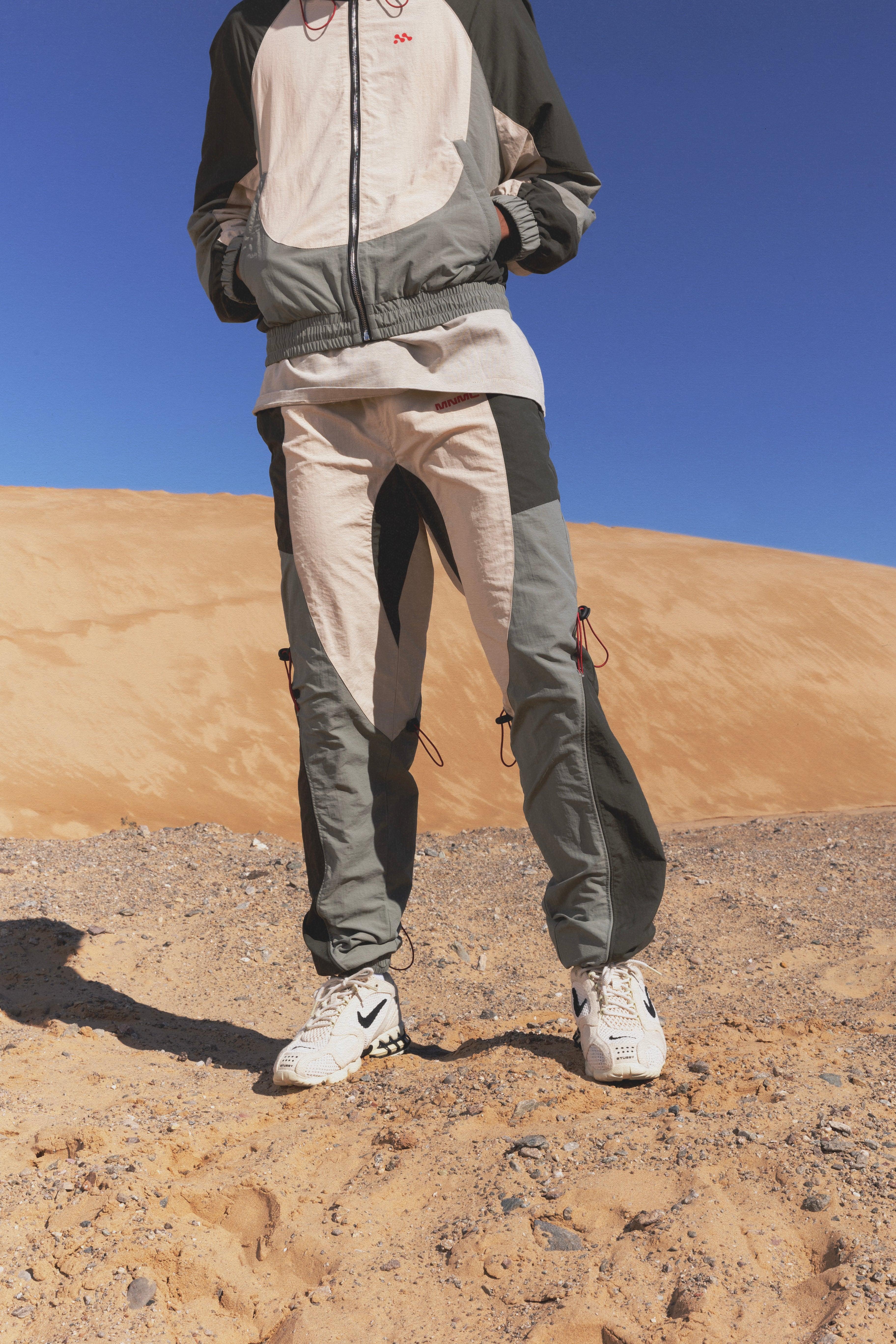 Active Windbreaker Joggers - Olive Product Image