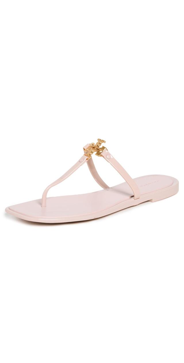 Tory Burch Roxanne Jelly Sandals Meadowsweet/Gold 9 Product Image