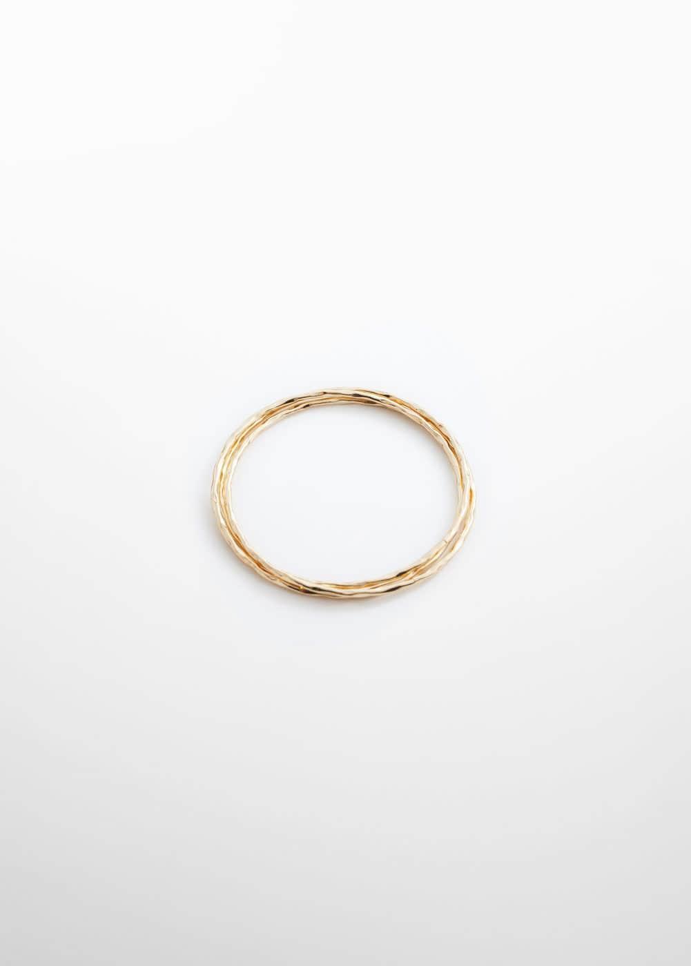 MANGO - Combined hoop bracelets - One size - Women Product Image