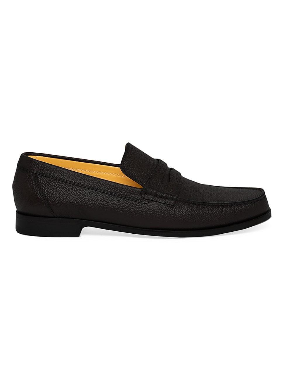 Mens Bracciano Leather Loafers Product Image