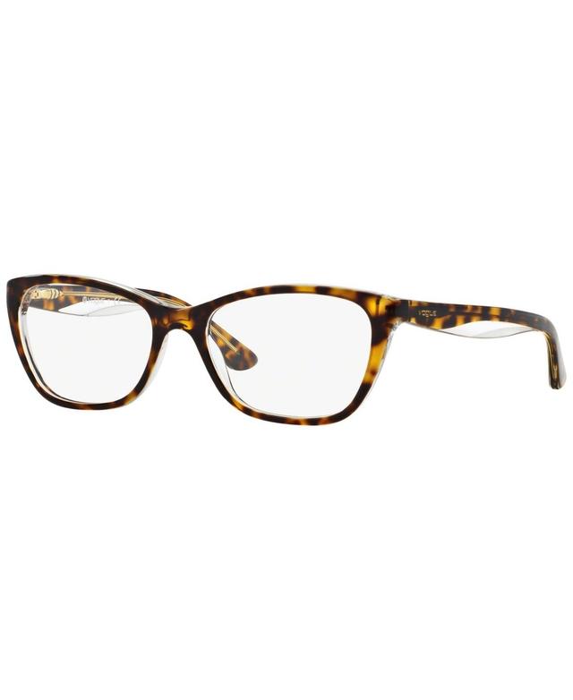 Vogue Eyewear VO2961 Womens Cat Eye Eyeglasses - Havana Product Image