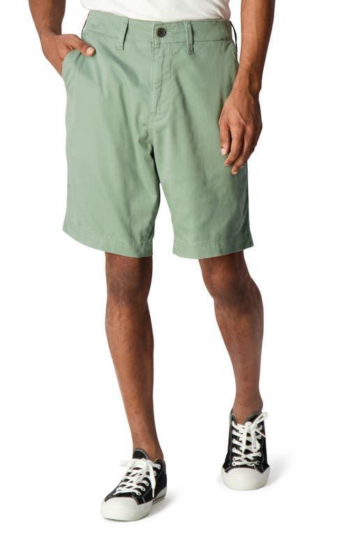 Lucky Brand Stretch Twill Flat Front Shorts Product Image