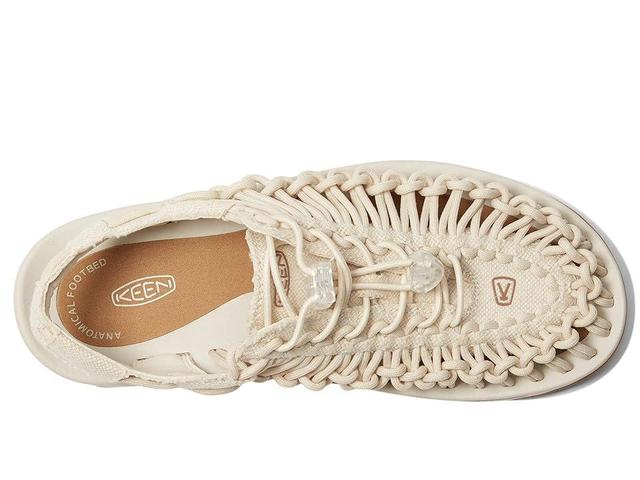 KEEN Uneek Canvas (Natural Canvas/Birch) Women's Shoes Product Image