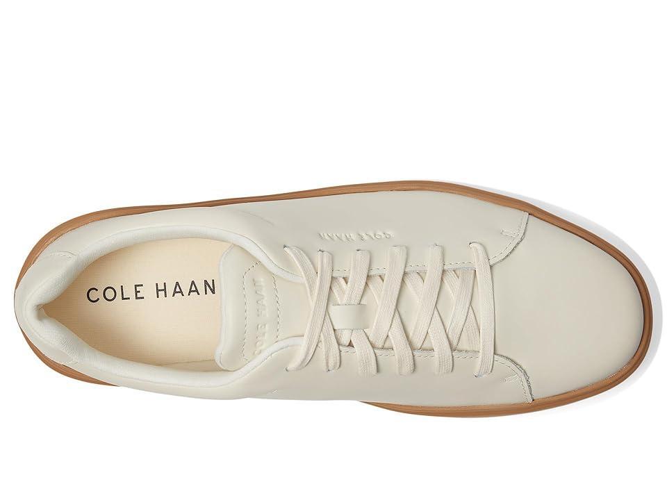 Cole Haan Grand Crosscourt Traveler Sneaker (Ivory/Gum) Men's Shoes Product Image