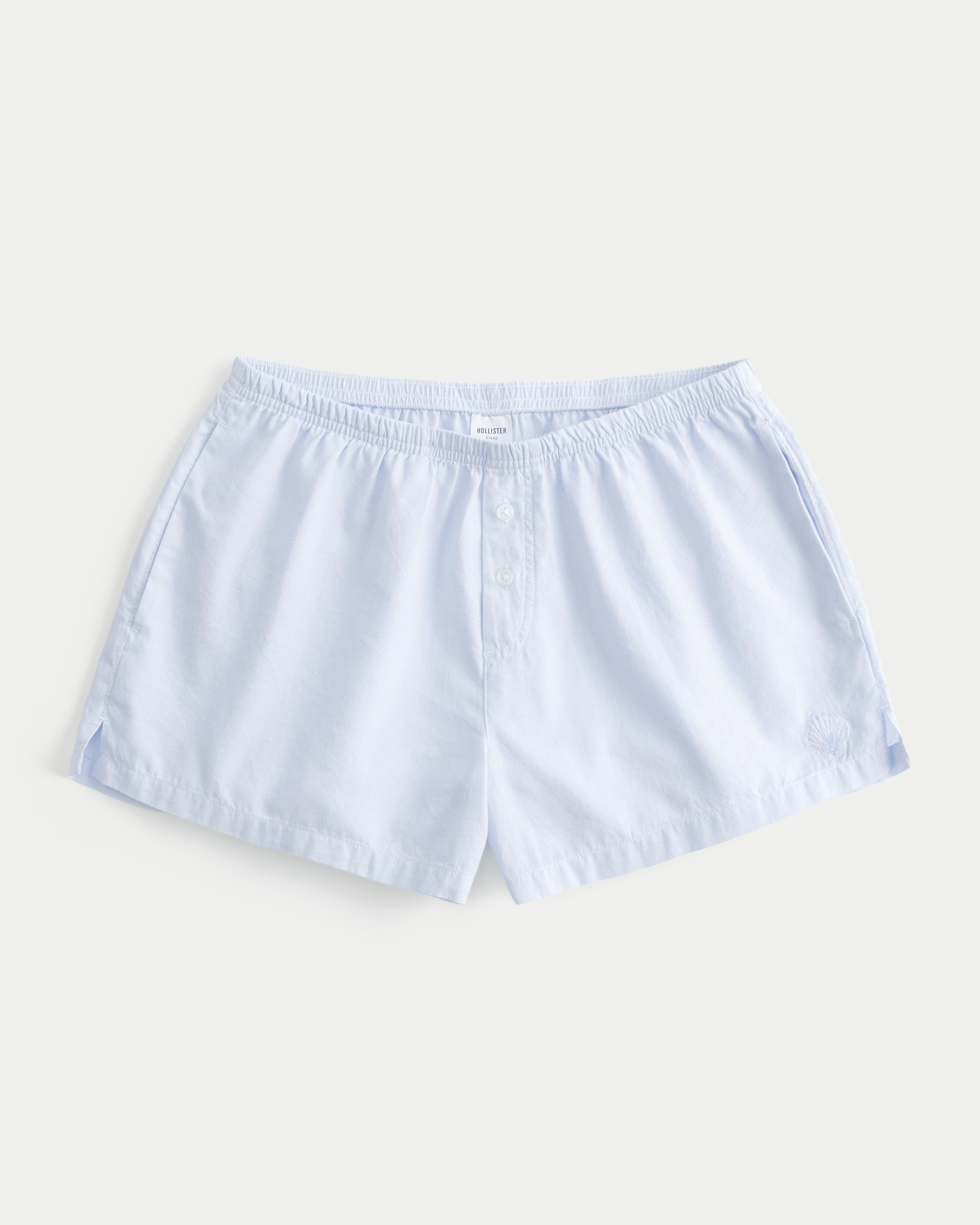 Cotton Pajama Shorts Product Image