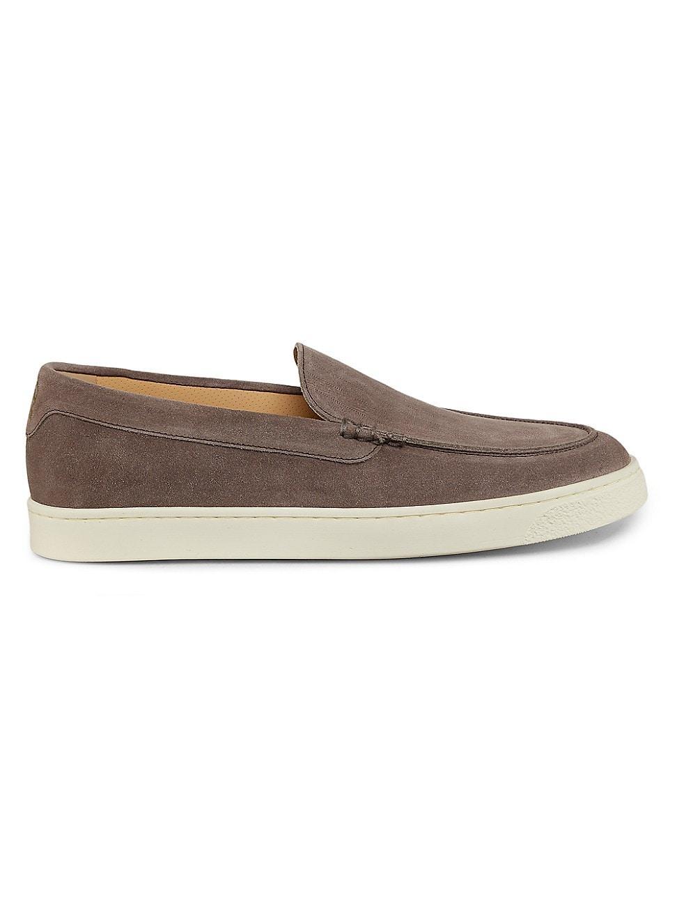 Mens Textured Suede Loafers product image