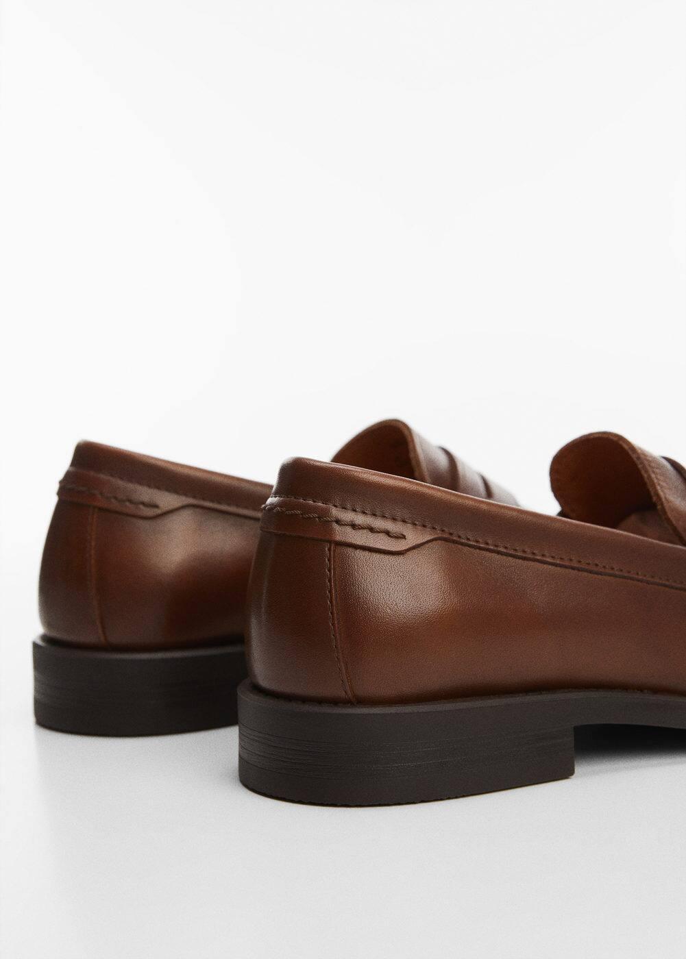 MANGO MAN penny loafers leatherMen Product Image