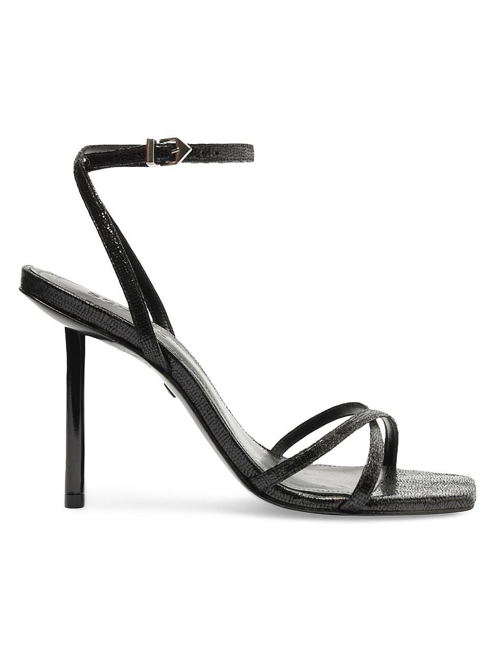 Womens Eva 110MM Stiletto Leather Sandals Product Image