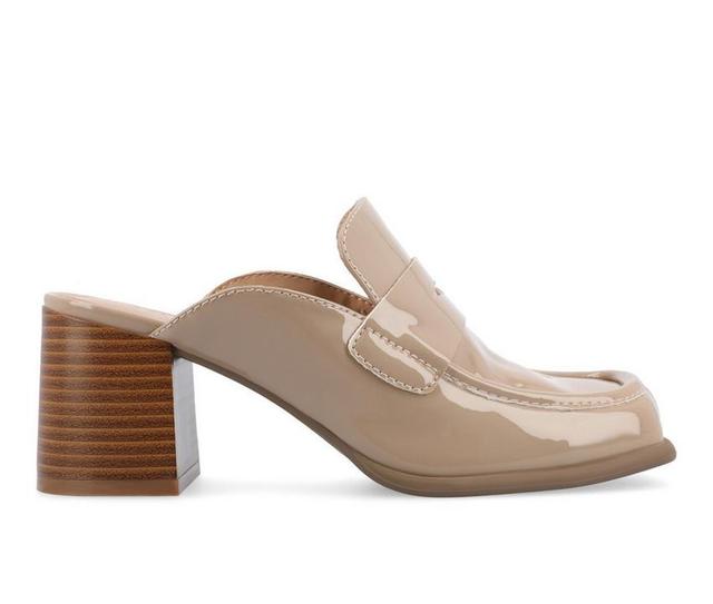 Women's Journee Collection Bayley Block Heel Mules Product Image