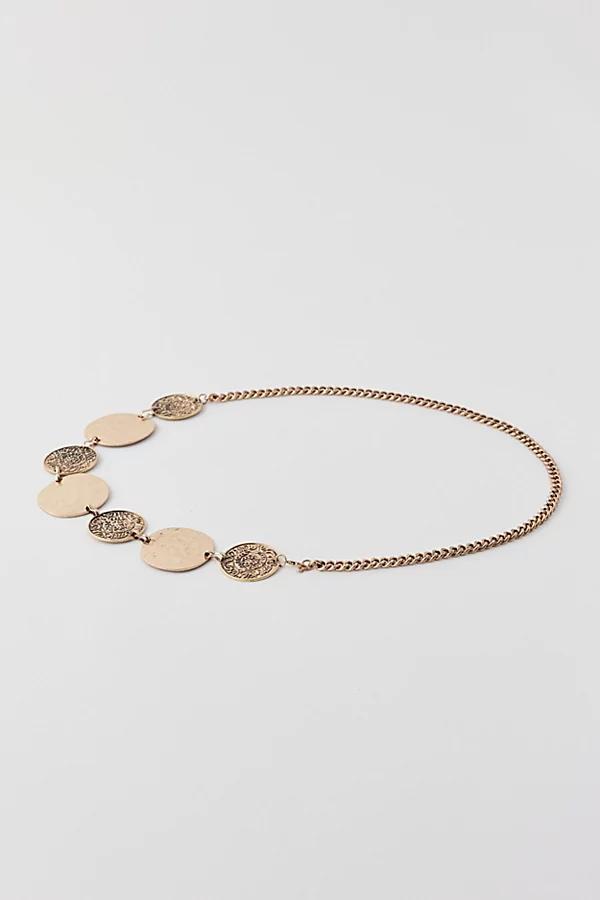 Stamped Chain Belt Womens at Urban Outfitters Product Image