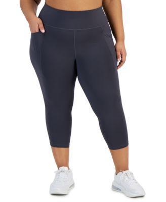 Women's Plus Size Cropped 7/8 Leggings, Created for Macy's Product Image