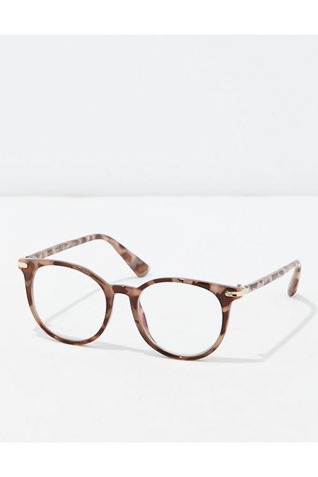 AEO Classic Tortoise Shell Blue Light Glasses Womens Product Image