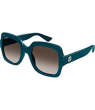 Womens Minimal 54MM Square Sunglasses Product Image