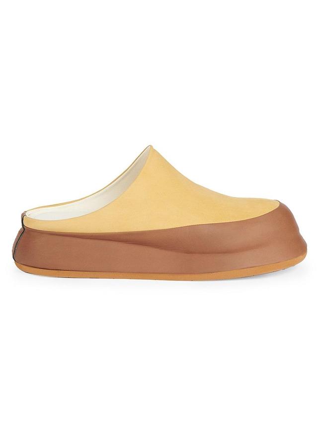 Mens Goia Leather Mules Product Image