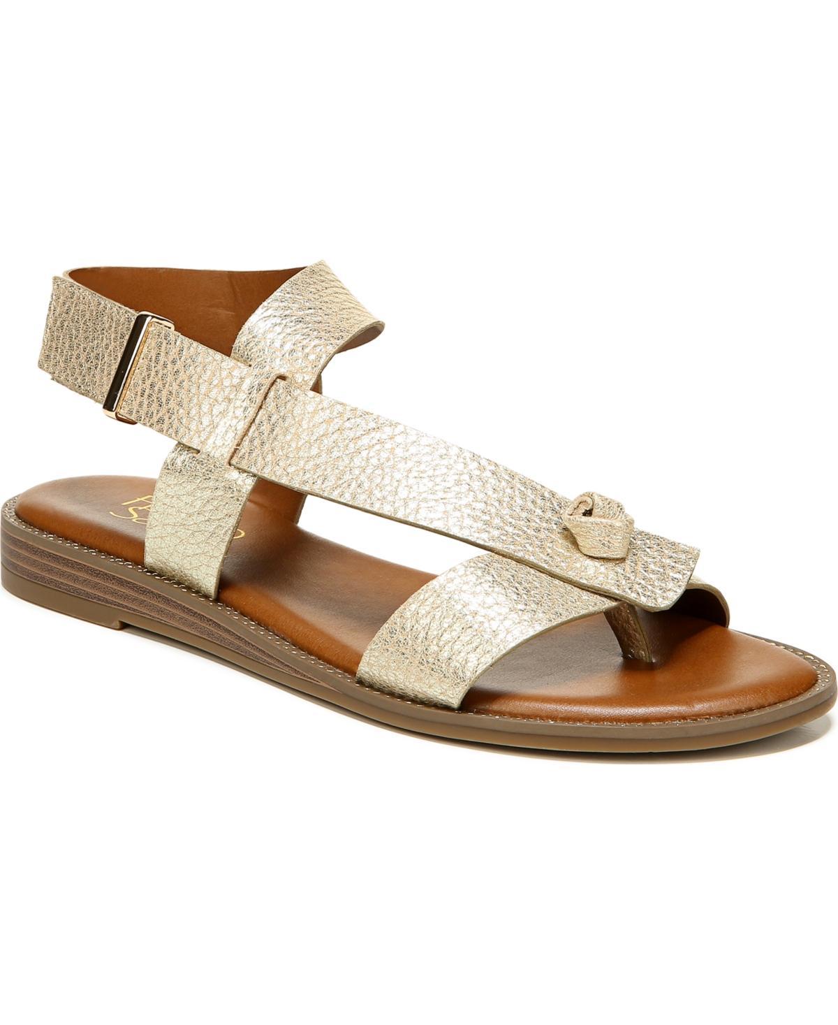 Franco Sarto Glenni Asymmetrical T-Strap Sandals Product Image