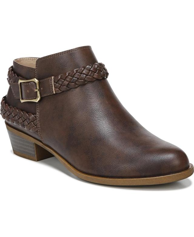 LifeStride Adriana Womens Ankle Boots Brown Product Image