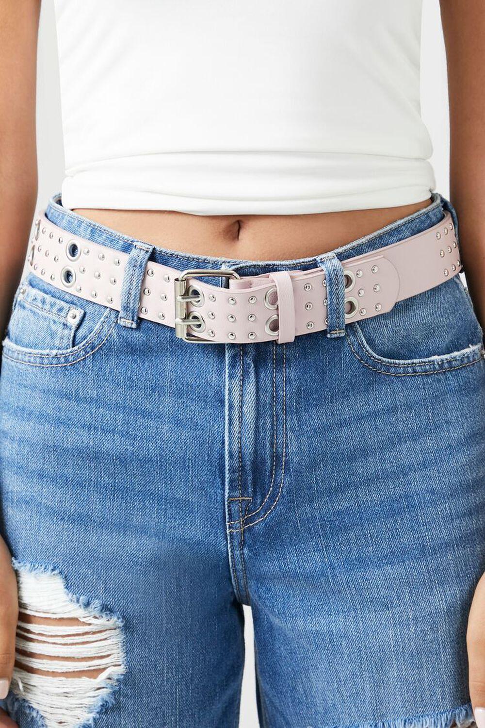 Studded Grommet Faux Leather Belt | Forever 21 Product Image