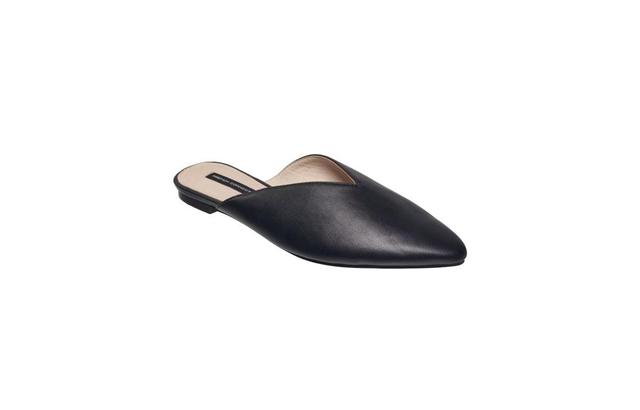 French Connection Womens Leather Slip-On Mule Product Image