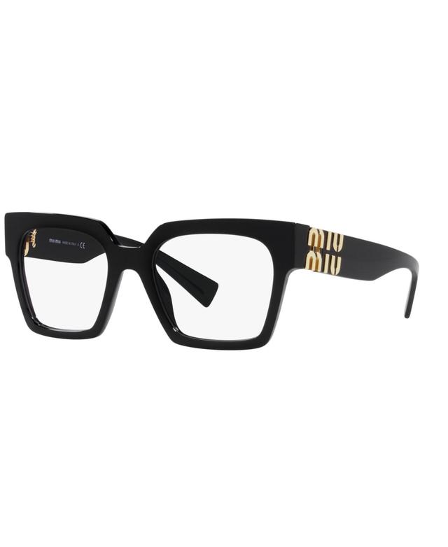 Miu Miu Womens Polarized Eyeglasses, Mu 04UV - Black Product Image