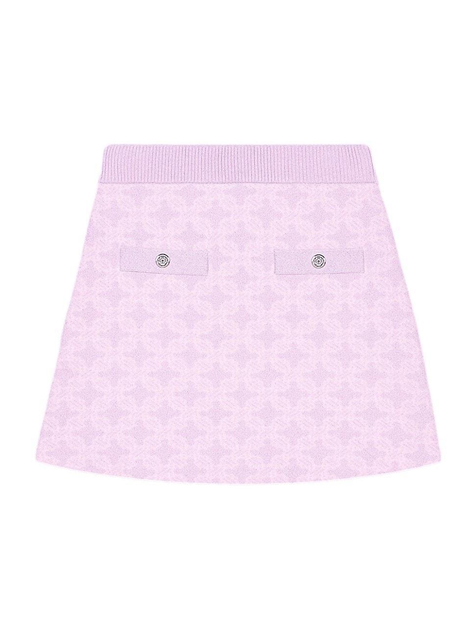 Womens Jacquard Knit Skirt Product Image