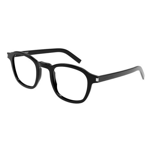 SAINT LAURENT Sl 549 Slim Opt Eyewear In Black Black Transpare Product Image