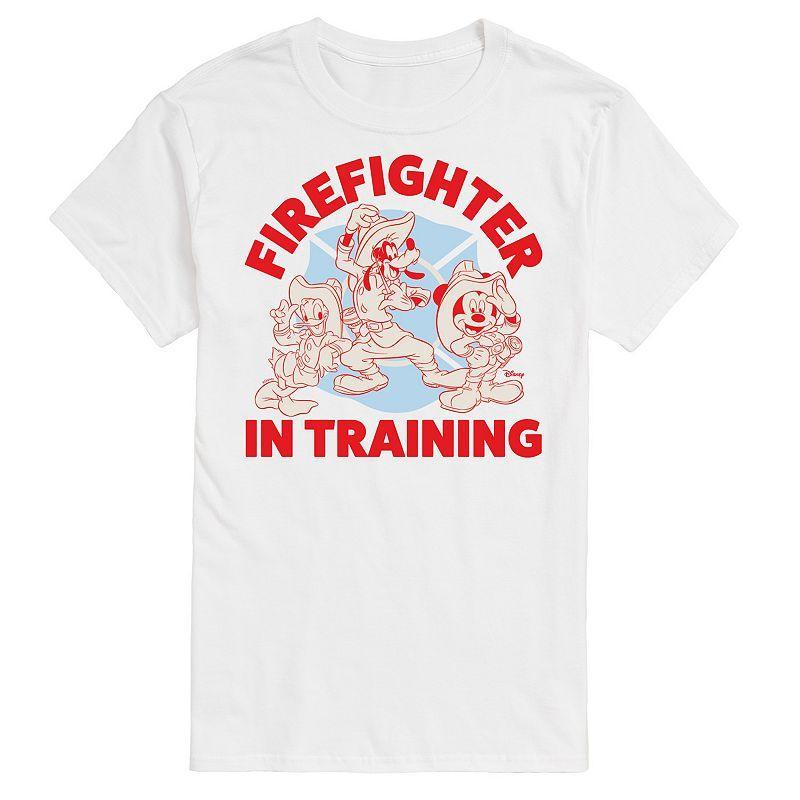 Disneys Mickey Mouse & Friends Mens Firefighter In Training Graphic Tee Product Image