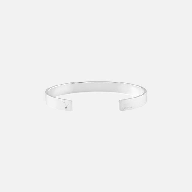 Le Gramme 21g Ribbon Bracelet - Brushed Sterling Silver Male Product Image