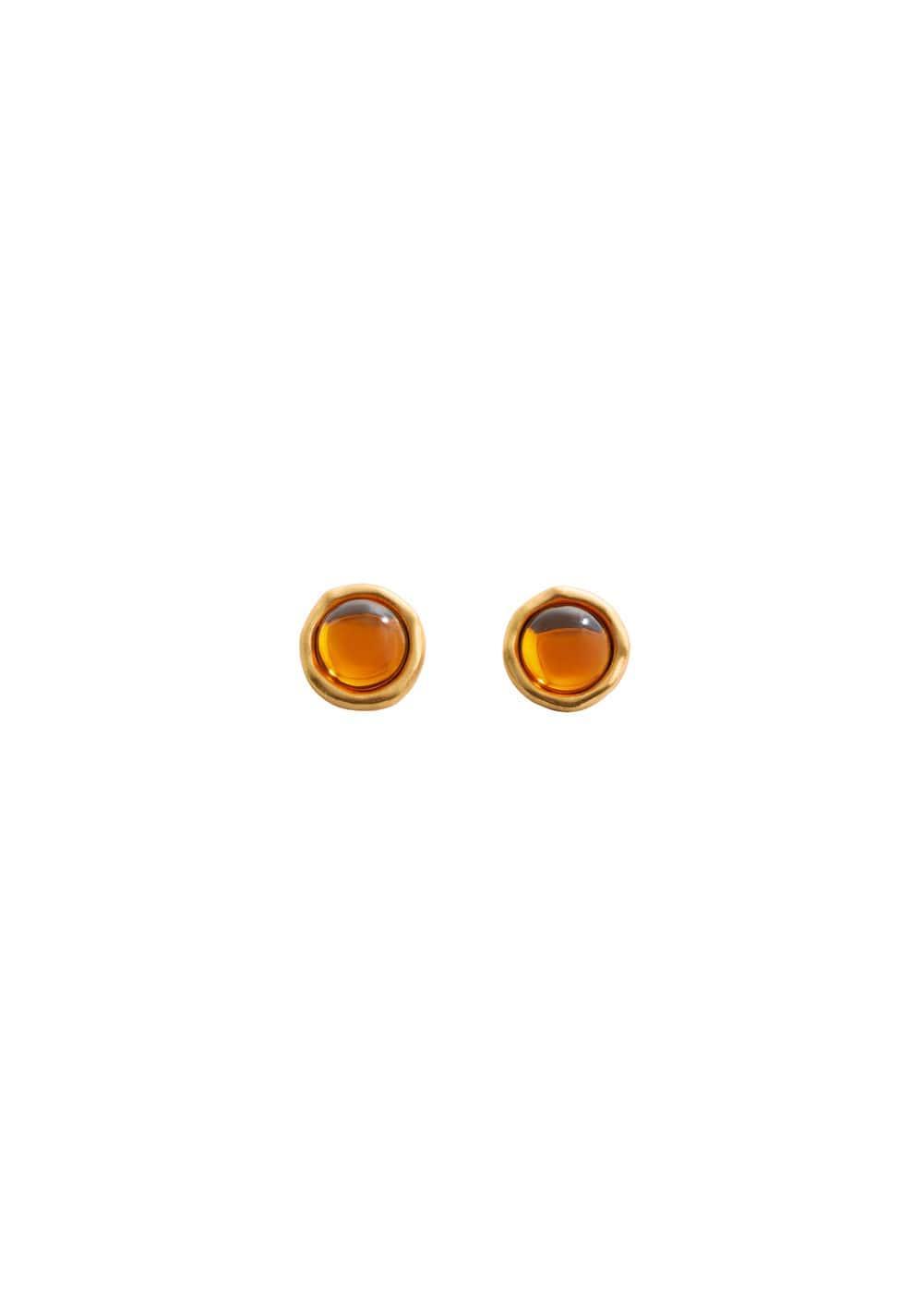 MANGO - Stones earrings - One size - Women Product Image