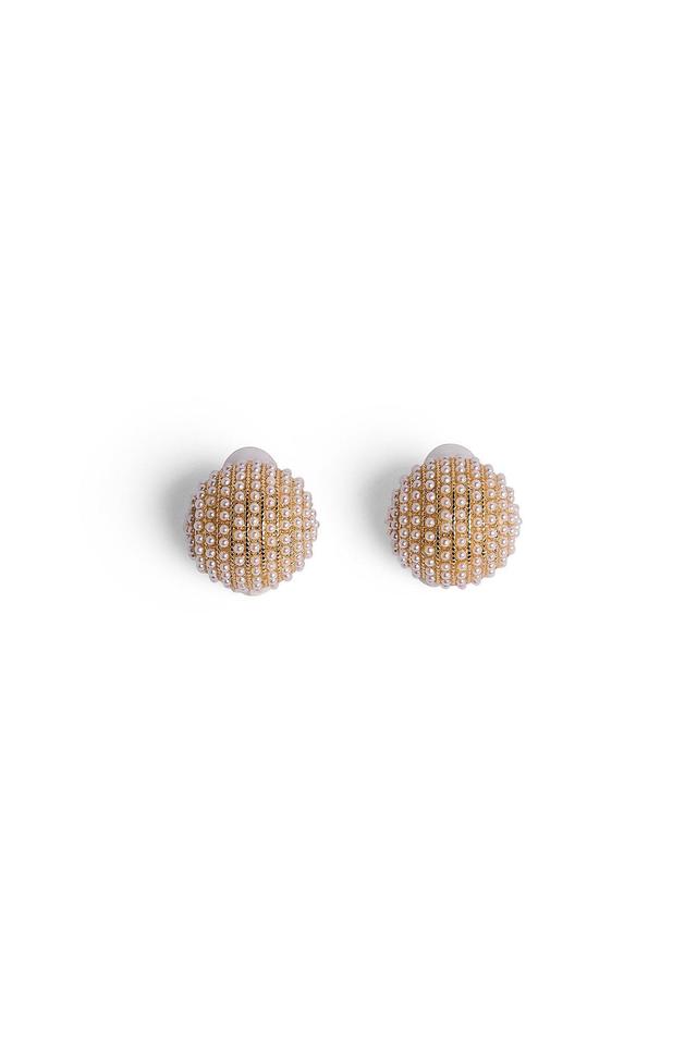 Pearl Stone Earrings Product Image