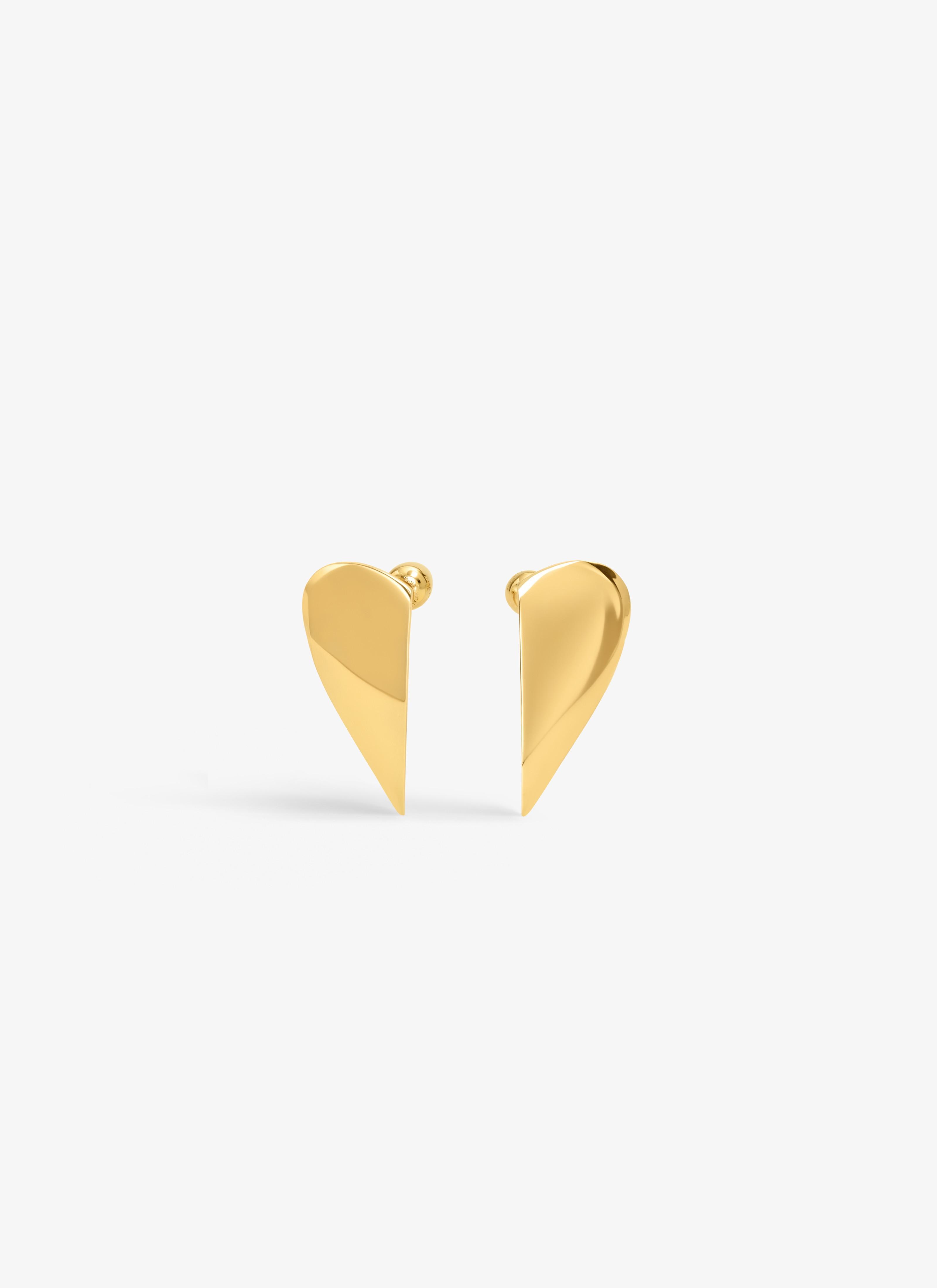 Gold DEMI-CŒUR EARRINGS Product Image