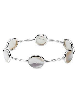 Ippolita Sterling Silver Rock Candy Mother of Pearl Bangle Bracelet Product Image