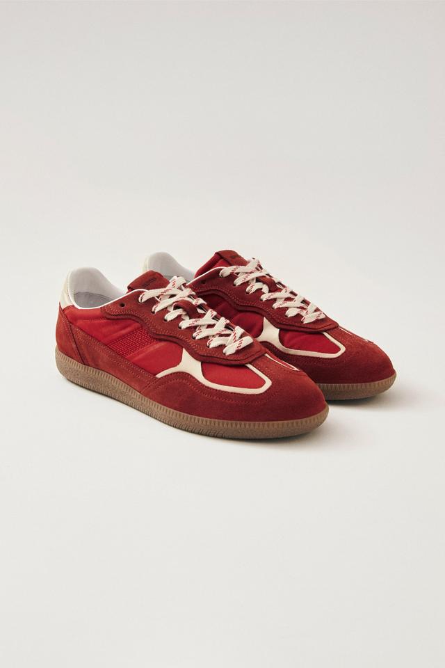 Alohas Tb.490 Rife Leather Sneakers - Rife Sheen Red Product Image