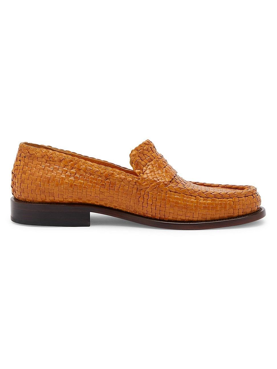 Mens Loom Leather Moccasin Loafers Product Image