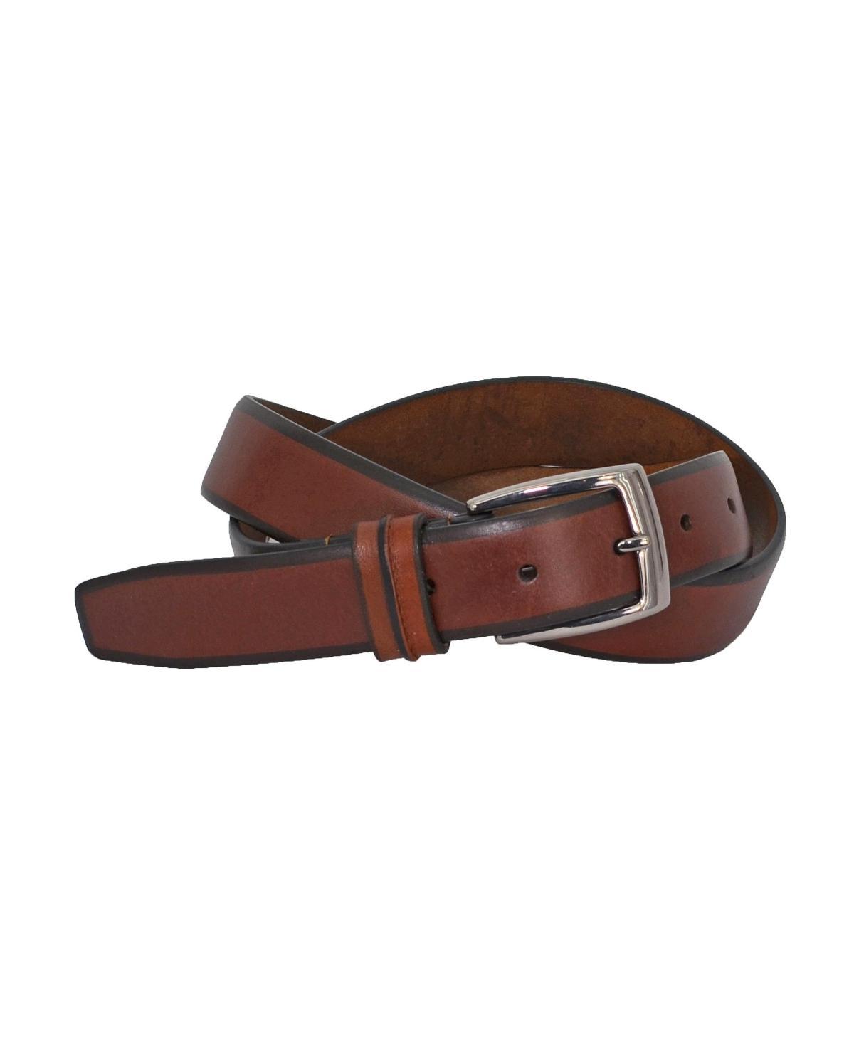 Duchamp London Mens Leather Non-Reversible Dress Belt Product Image