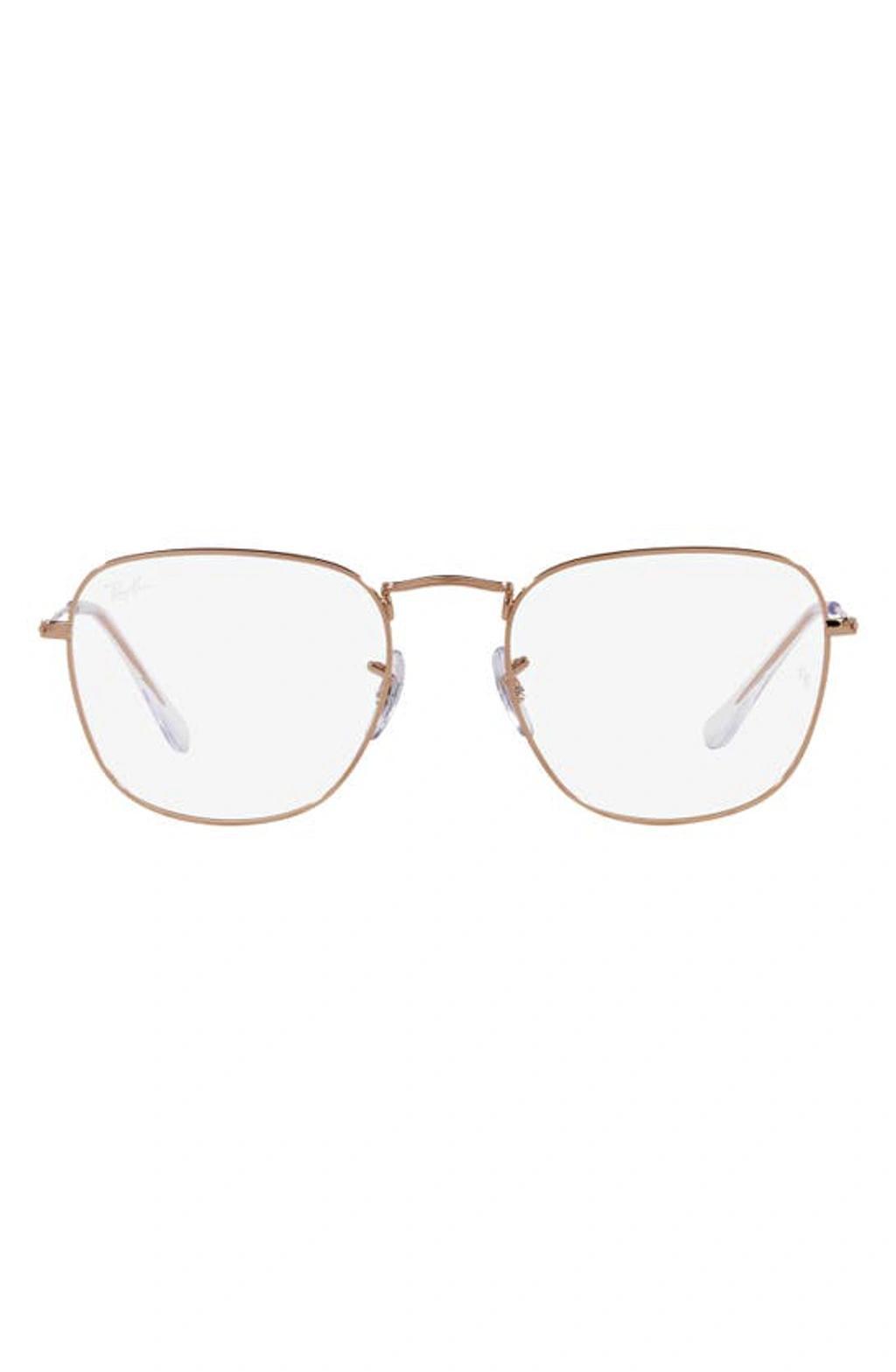 RAY BAN 51mm Optical Glasses In Rose Gold Product Image