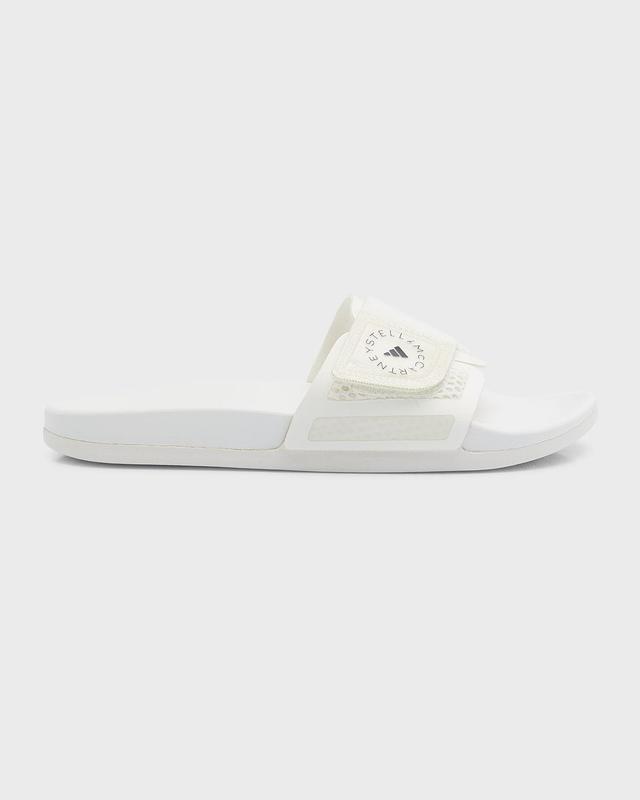 adidas by Stella McCartney Slides (Footwear White/Footwear White/Core Black) Women's Shoes Product Image