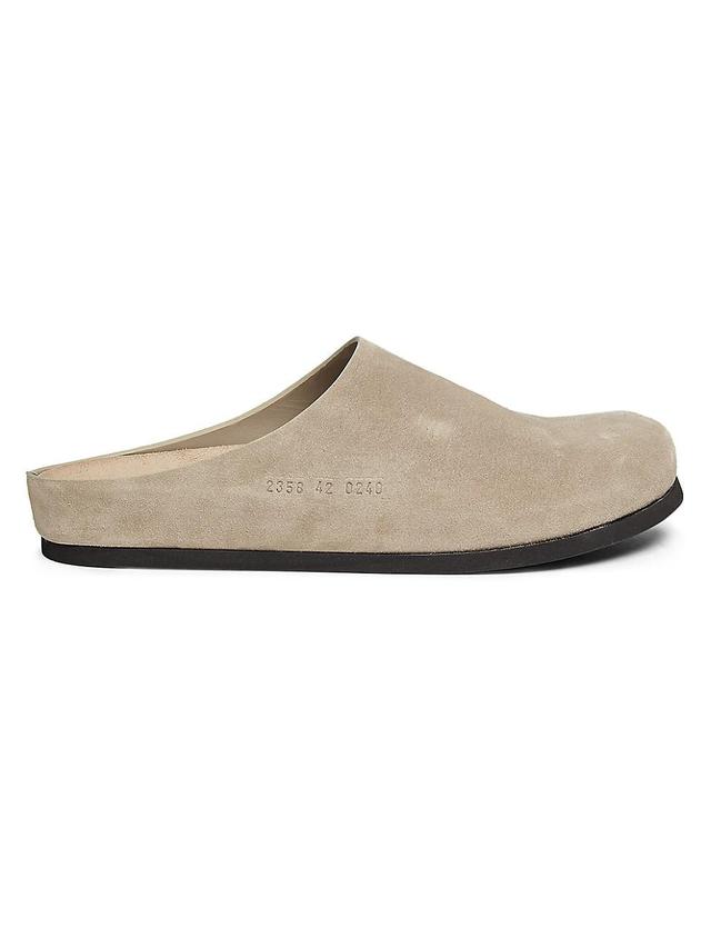 Mens Suede Clogs Product Image