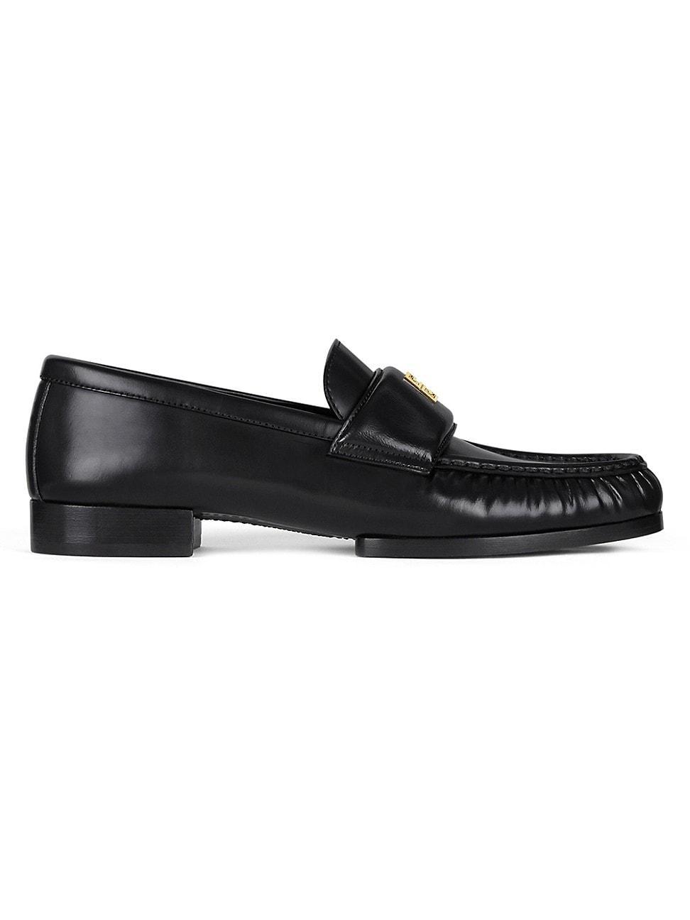 Womens 4G Loafers in Leather product image