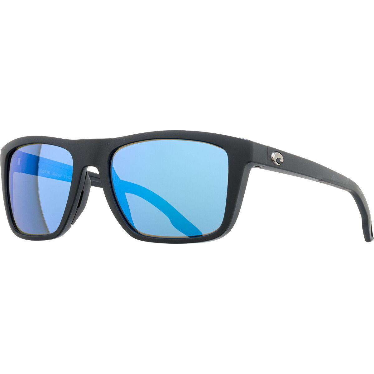 Costa Del Mar Mainsail 55mm Mirrored Polarized Rectangular Sunglasses Product Image