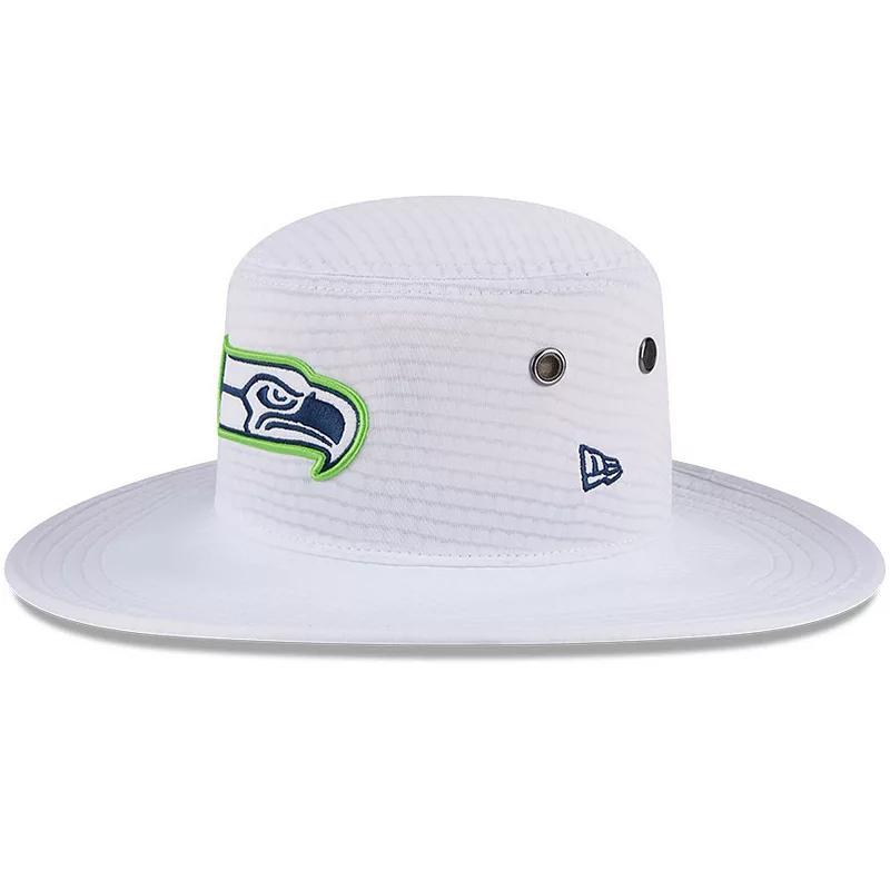 Mens New Era Seattle Seahawks 2024 NFL Training Camp Panama Bucket Hat Product Image